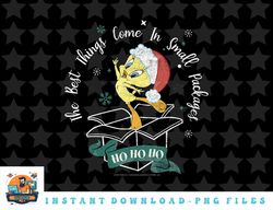 looney tunes christmas tweety best things in small packages png, sublimation, digital download