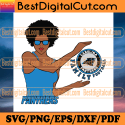 family football carolina panthers svg, sport svg,