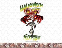 looney tunes halloween gossamer & bugs halloween is hare png, sublimation, digital download