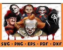 horror characters png, halloween png, killer png