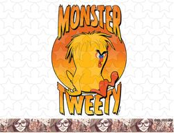 looney tunes halloween monster tweety bird png, sublimation, digital download