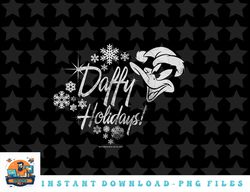 looney tunes daffy duck holidays png, sublimation, digital download