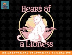 disney the lion king live action heart of a lioness png, sublimation, digital download