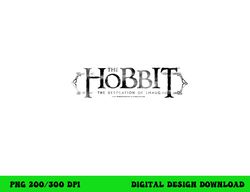 hobbit ornate logo longsleeve t shirt long sleeve  png, sublimation