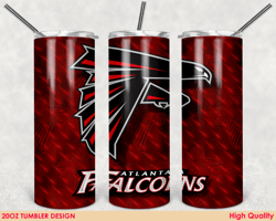 atlanta falcons tumbler wrap design, nfl tumbler, 20oz tumbler