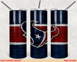 houston texans tumbler wrap design, nfl tumbler, 20oz tumbler