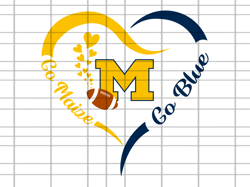 go maize go blue, michigan wolverines, football, f