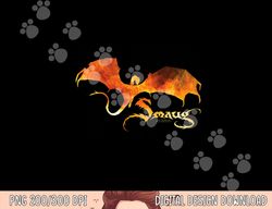 hobbit smaug on fire  png, sublimation