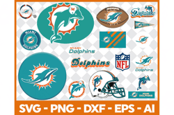 miami dolphins,nfl svg,football svg file,football