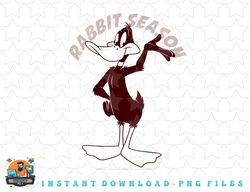 looney tunes daffy duck rabbit season png, sublimation, digital download
