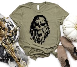 chewbacca with sunglasses shirt, chewbacca shirt, galaxy edge shirt , couple shi