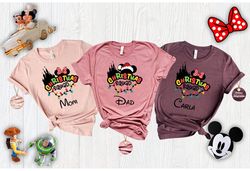 christmas squad shirt,custom name disney shirt, family squad shirt, christmas sh