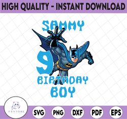 personalized name batman birthday png, boys birthday png, disneyland png, custom birthday png