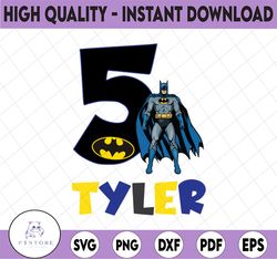 personalized name batman birthday png, boys birthday png, disneyland png, custom birthday png