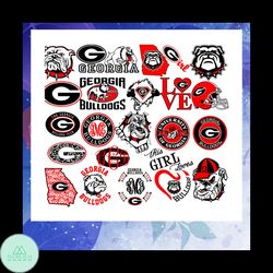 georgia bulldogs svg, georgia bulldogs, bulldogs svg, bulldogs football, football svg, football lover svg, football logo