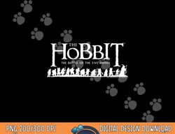 hobbit walking logo t shirt  png, sublimation