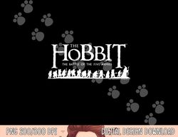 Hobbit Walking Logo T Shirt  png, sublimation