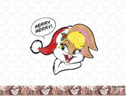 looney tunes lola bunny merry merry christmas png, sublimation, digital download