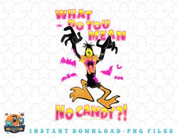 looney tunes daffy no candy halloween png, sublimation, digital download