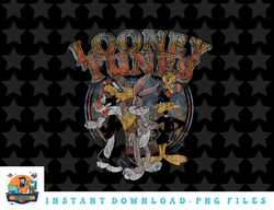 looney tunes distressed group vintage logo png, sublimation, digital download