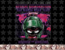 looney tunes marvin martian global domination poster png, sublimation, digital download