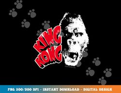 king kong head  png, sublimation