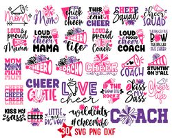 cheerleading quotes svg, cheer svg, cheerleader svg, png