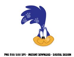 looney tunes road runner big face  png, sublimation