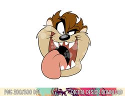 looney tunes taz big face  png, sublimation