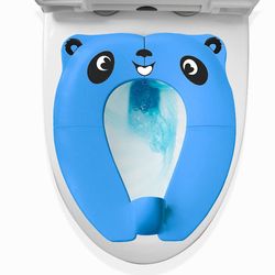 kids baby potty training toilet seat with splash proof part(non us customers)