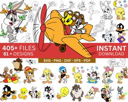 looney tunes svg bundle, looney tunes birthday svg, looney tunes png cut files, looney tunes clipart for cricut, looney.