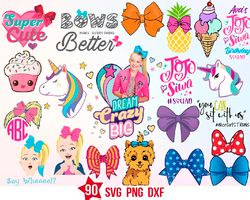 jojo siwa svg for cricut, jojo siwa svg, jojo siwa png