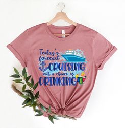 cruising together shirt,cruising with a chance of drinking,cruise shirt,cruise tshirt