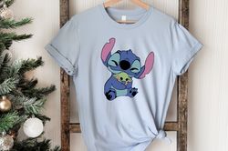 stitch baby yoda shirt, disneyworld family shirts, disneyland shirts, stitch ma