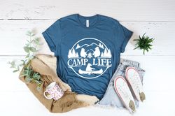 camp life shirts, camping life shirts, summer camp