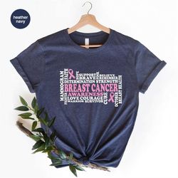 october shirt, breast cancer gifts, breast cancer awareness, gift for her, cancer patient gifts, family support t-shirts