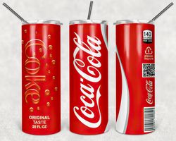 coca cola tumbler wrap design, soda tumbler, 20oz tumbler designs