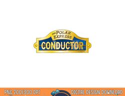 polar express conductor t shirt  png, sublimation