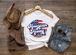 american honey leopard flag shirt,american honey