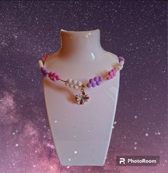 czech mat pearls necklace