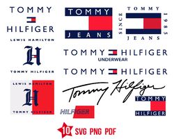 tommy hilfiger logo svg, fashion brand svg, luxury brand svg, png