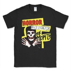 misfits horror business t-shirt, misfits tee, punk rock band t-shirt