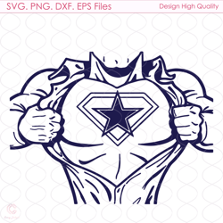 superman dallas cowboys logo svg, sport svg, dallas cowboys svg, superman svg, d