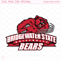 bridgewater state bears svg, sport svg, ncaa svg, bridgewater state svg, bridgew