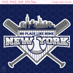 new york baseball svg, sport svg, new york yankees svg, yankees svg, no place sv