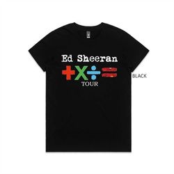vintage ed sheeran the mathematics shirt, ed sheeran gift for fans, ed sheeran shirt, ed sheeran hoodie, ed sheeran gift