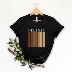 Melanin Shirt, Black Lives Matter Shirt, I Can't Breathe Shirt, Human Shirt, Black Woman Gift, Melanin Black Girl Shirt,