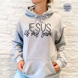 christian hoodies and sweaters, gifts for mom, gifts for her, jesus sweatshirt, christian clothing, religious long sleev