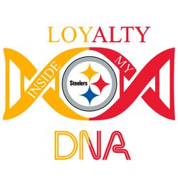 loyalty inside my dna pittsburgh steelers svg