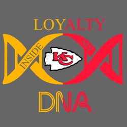 loyalty inside my dna kansas city chiefs svg